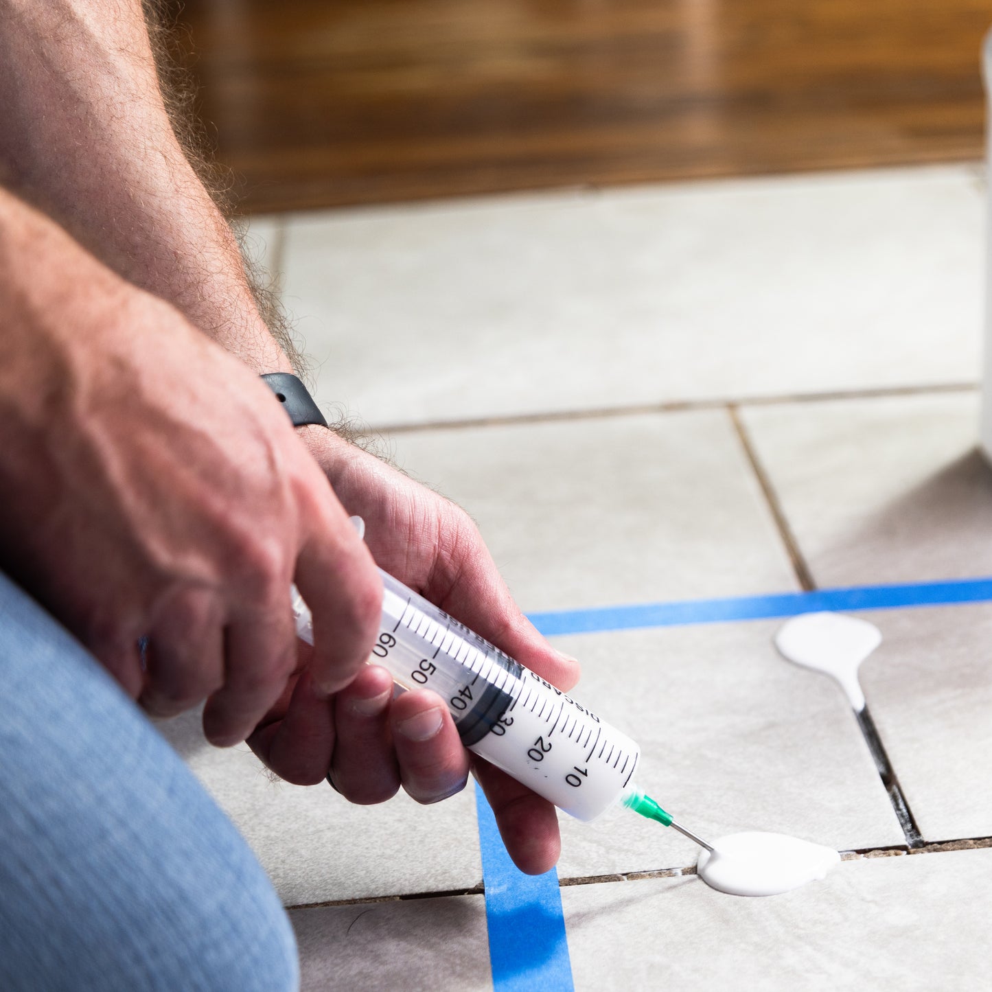 Fix-A-Floor® Injection Repair Adhesive 2 Pack with Syringe