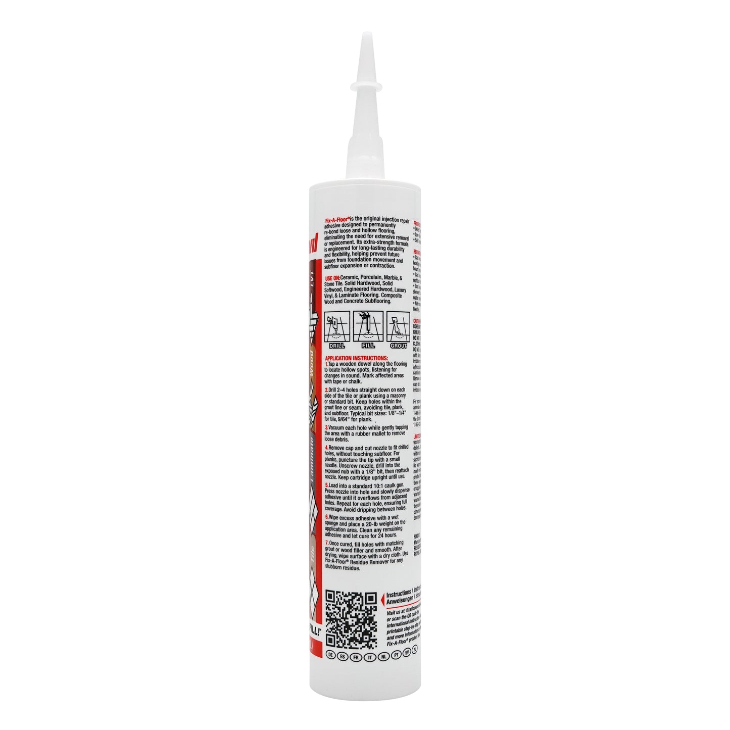 Fix-A-Floor® Injection Repair Adhesive