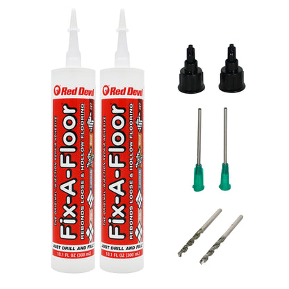 Fix-A-Floor® Injection Repair Adhesive with Micro Injection Nozzles