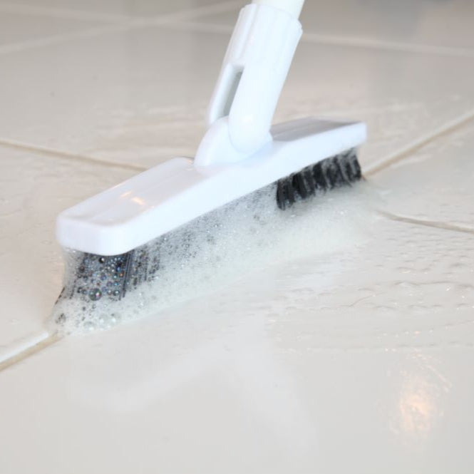Fix-A-Floor® Grout Brush with Telescoping Pole